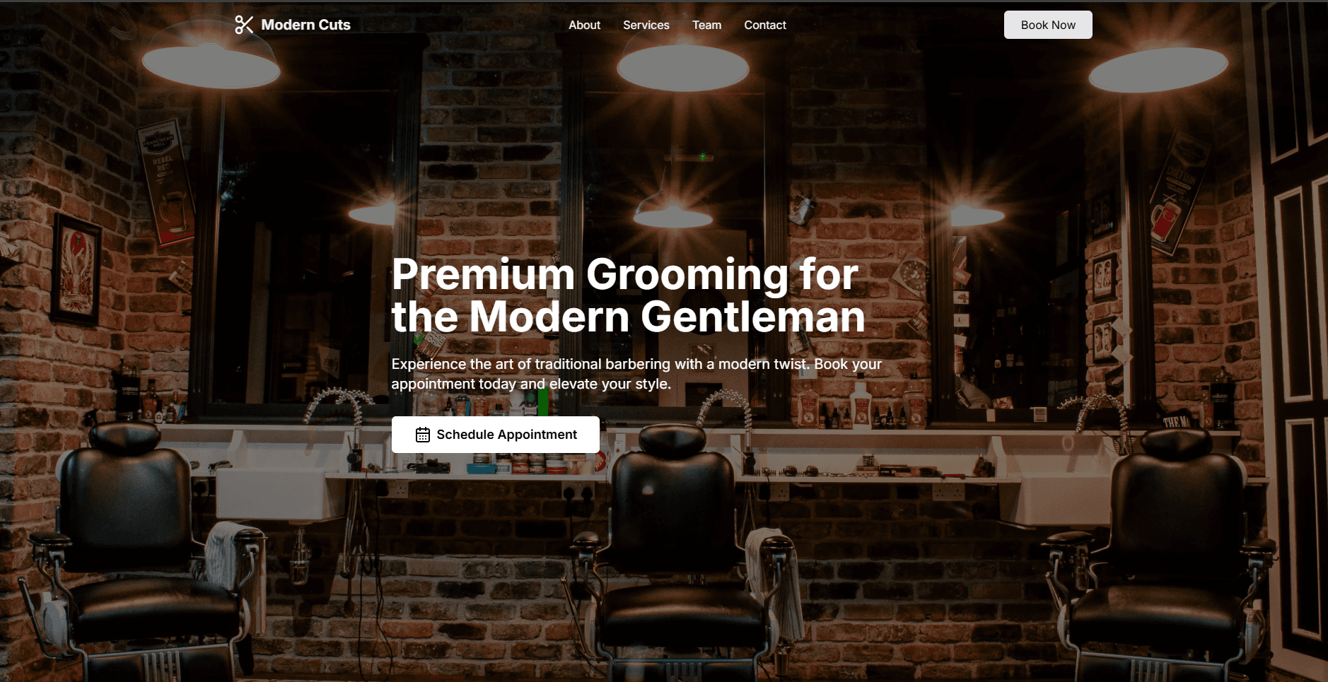 Barbershop Web App