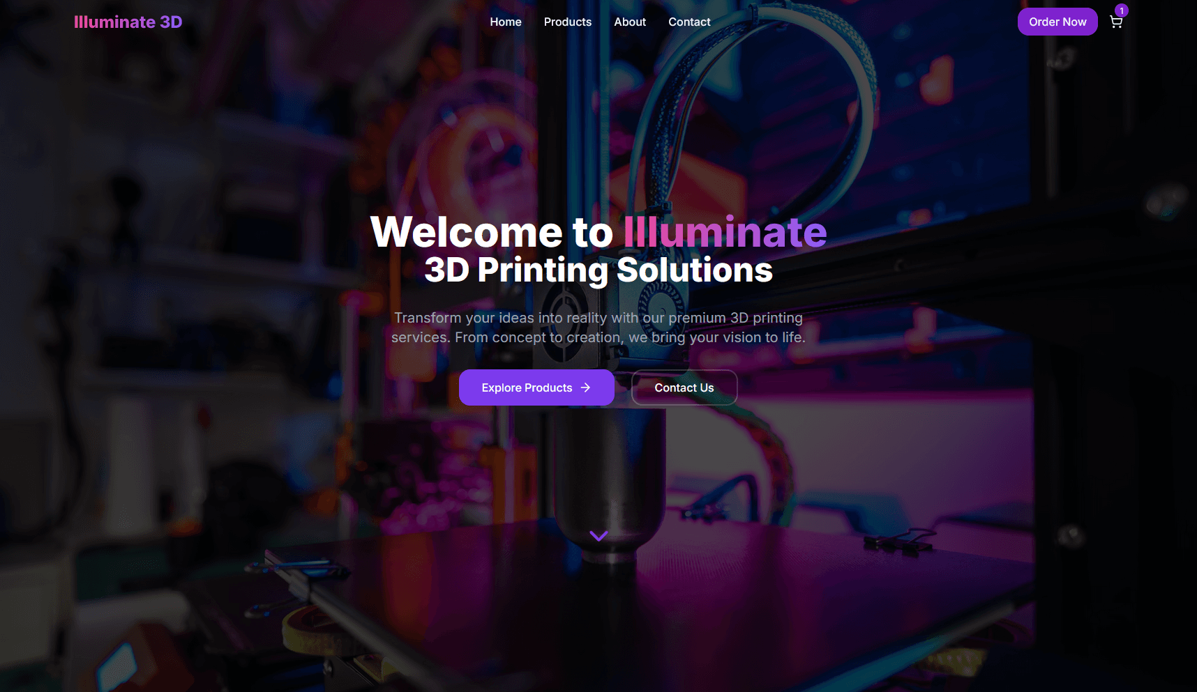 3D printer E-commerce